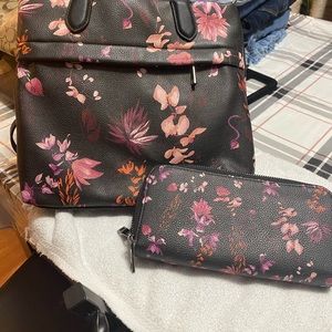 Matching purse and wallet
